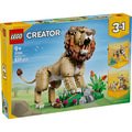 LEGO - creator 3in1 wilde dieren: majestueuze leeuw speelgoed voor kinderen met dieren figuren 31386