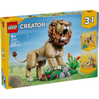 LEGO - creator 3in1 wilde dieren: majestueuze leeuw speelgoed voor kinderen met dieren figuren 31386