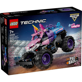 LEGO - technic 42220 monster jam sparkle smash pull-back