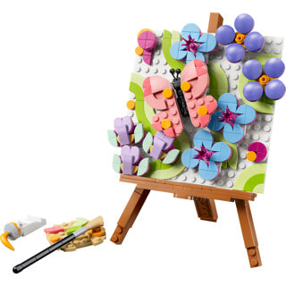 LEGO - creator 3in1 bloemenschilderij bloemen speelgoed voor kinderen en kinderkamer decoratie 31390