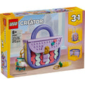 LEGO - creator 3in1 stijlvolle tas met opbergruimte koffer en opbergdoosje speelgoed 31391