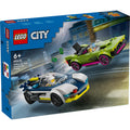 LEGO - politiewagen en snelle autoachtervolging - 60415