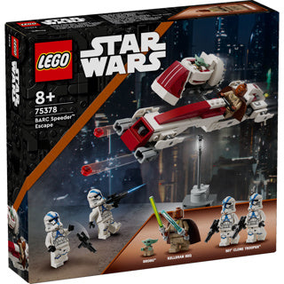 Lego star wars - barc speeder ontsnapping constructiespeelgoed (75378)