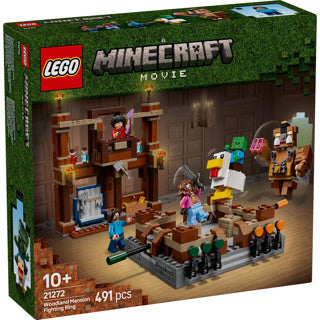 LEGO - minecraft de arena bij het boslandhuis - 21272