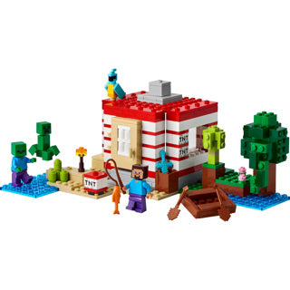 LEGO - ® minecraft® het tnt junglehuis videogameset - 21275
