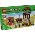 LEGO - minecraft de plunderaar buitenpost en verwoester bouwpakket - 21278