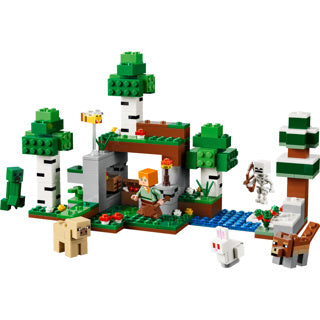 LEGO - minecraft eerste nacht-avontuur speelgoed voor kinderen en kinderkamer decoratie 21593
