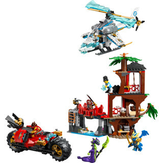 LEGO - ninjago 71857 ninjavoertuigen bij de boomhut