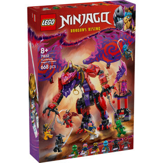 Lego ninjago - bliksemtand draak van chaos constructiespeelgoed (71832)
