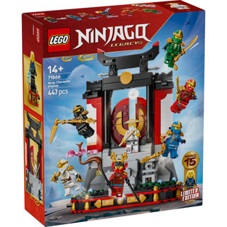 LEGO - ninjago 71866 15-jarig jubileum: display met ninjapersonages