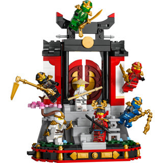 LEGO - ninjago 71866 15-jarig jubileum: display met ninjapersonages