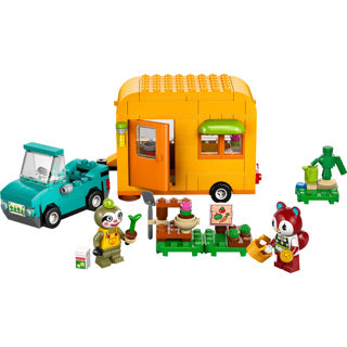 LEGO - animal crossing 77054 leifs caravan en winkel