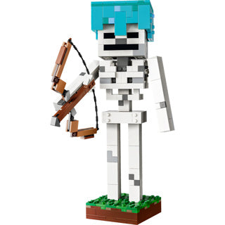 LEGO - ® minecraft® het skelet - decoratief gamingspeelgoed - modelbouwset - gamingmerchandise voor kinderen vanaf 10 jaar - 21594