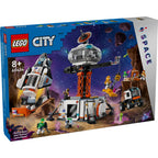 Lego city - ruimtebasis en raketlanceringsplatform constructiespeelgoed (60434)