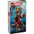 LEGO - marvel groot in ravager jumpsuit - bouwbaar superheld speelgoed voor kinderen - 76341