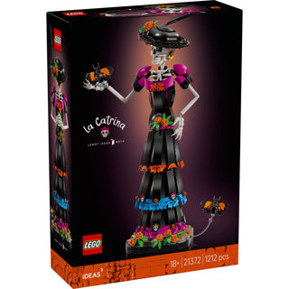 LEGO - ideas la catrina figuur bouwpakket voor volwassenen en woondecoratie 21372