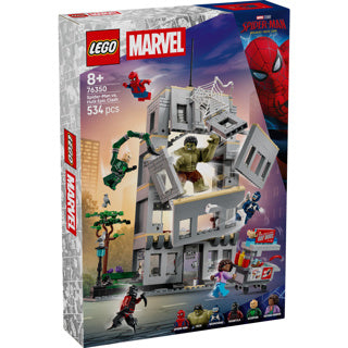 LEGO - super heroes 76350 spiderman tegen hulk