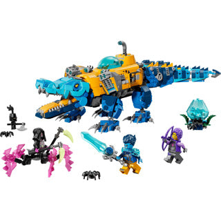 LEGO - dreamzzz - 71512 - krokodilonderzeeër - speelset met droomfiguren