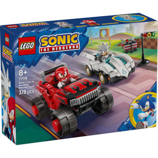 LEGO - sonic the hedgehog 77118 silvers auto vs. knuckles' monstertruck