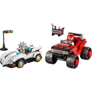 LEGO - sonic the hedgehog 77118 silvers auto vs. knuckles' monstertruck