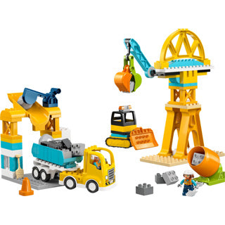 LEGO - duplo town 10476 - bouwplaats - meisjes en jongens - multicolor