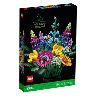 LEGO - icons wilde bloemen boeket bouwset voor volwassenen botanical collection - 10313