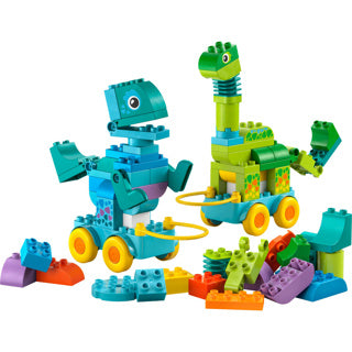 LEGO - ® duplo® stad 3-in-1 dinosaurussen op wielen - 10451