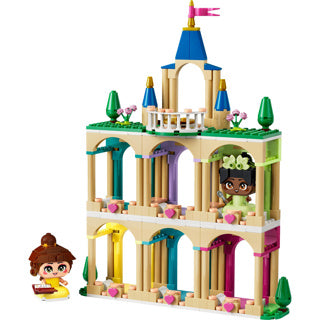 LEGO - disney princess 43291 mini belle en tiana met kasteel
