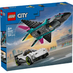 LEGO - city great vehicles - 60489 - straalvliegtuig vs. sportauto