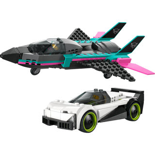 LEGO - city great vehicles - 60489 - straalvliegtuig vs. sportauto