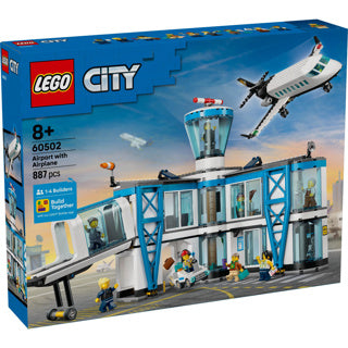 LEGO - city 60502 luchthaven met vliegtuig