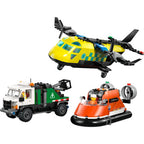 LEGO - city 60505 vliegtuig servicewagen en hovercraft remix