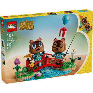 LEGO - animal crossing 77059 dagje vrij met timmy en tommy