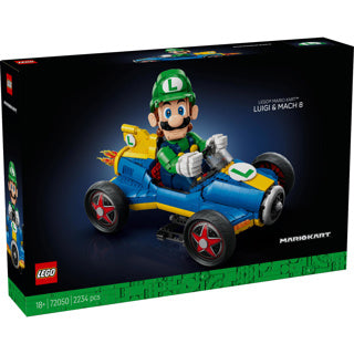 LEGO - super mario kart™ – luigi & mach 8 - 72050