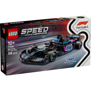 LEGO - speed champions bwt alpine f1 team a524 racewagen set - 77248