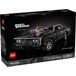LEGO - technic fast and furious dodge charger r/t auto bouwpakket voor volwassenen 42231