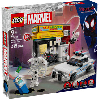 LEGO - super heroes 76311 spider-verse: miles morales vs. de spot