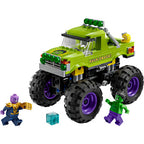 LEGO - marvel de hulk truck vs. thanos - superhelden speelgoed - 76312