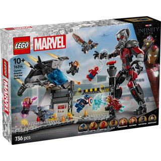 LEGO - super heroes 76314 captain america civil war actiescene