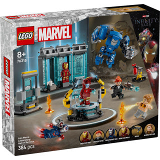 LEGO - marvel iron mans laboratorium: harnasruimte set - 76315
