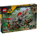 LEGO - jurassic world spinosaurus ontsnapping dinosaurus speelgoed voor kinderen 77982