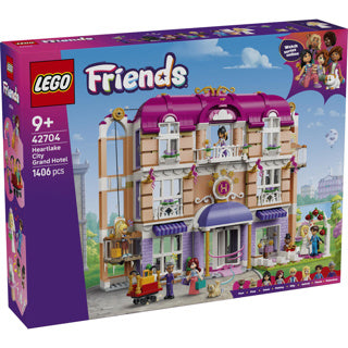 LEGO - friends heartlake city grand hotel speelgoed met dieren figuren en poppetjes 42704