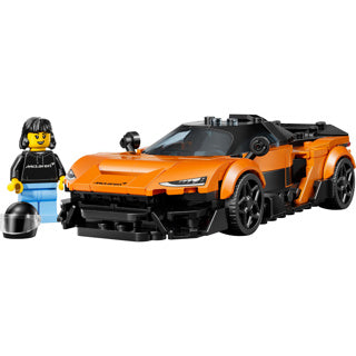 LEGO - ® speed champions mclaren w1 – de echte supercar met 1 minifiguur - raceauto - 77257