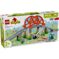 LEGO - duplo town 10426 treinbrug en rails uitbreidingsset