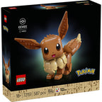 LEGO - pokémon eevee bouwpakket voor volwassenen met dieren figuur - 72151