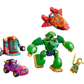 LEGO - ® ǀ marvel iron man en zijn fantastische vriendjes loki tegen team iron man - cadeau voor kinderen vanaf 4 jaar - 11211