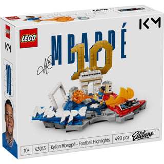 Lego editions kylian mbappé – voetbalhoogtepunten voetbal speelgoed voor kinderen - 43013