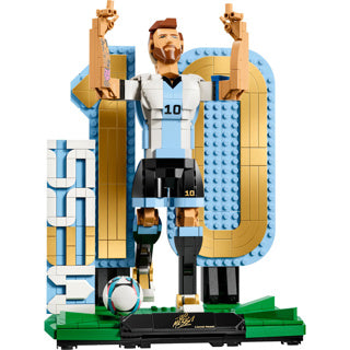 LEGO - editions lionel messi – voetballegende voetbal speelgoed voor kinderen - 43015