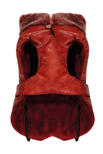Croci - hondenjas padded bull chic rood