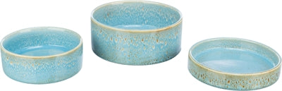 Trixie - voerbak / drinkbak keramiek blauw